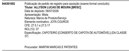 JOTA COUROS