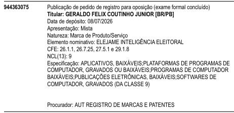 ELEJAME INTELIGÊNCIA ELEITORAL