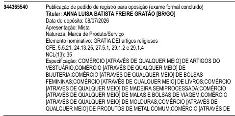 GRATIA DEI artigos religiosos