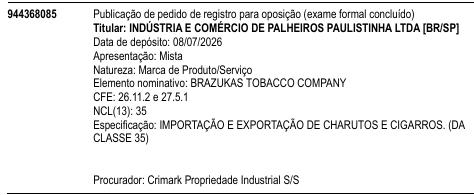 BRAZUKAS TOBACCO COMPANY