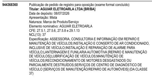 AGUIAR ELETROARLA