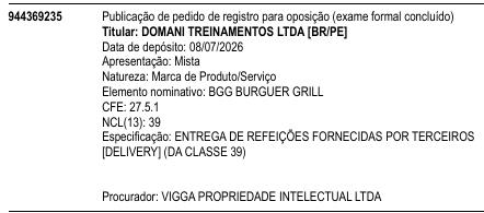 BGG BURGUER GRILL