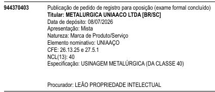 UNIAAÇO