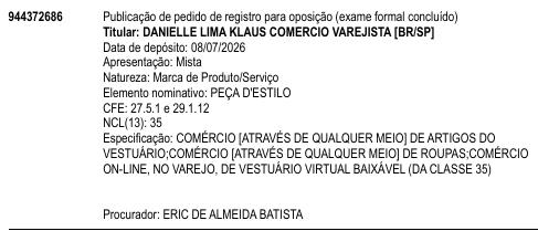 PEÇA D'ESTILO