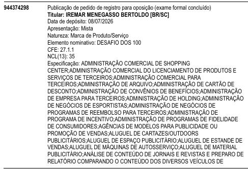 DESAFIO DOS 100