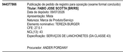 TEREZA BURGER