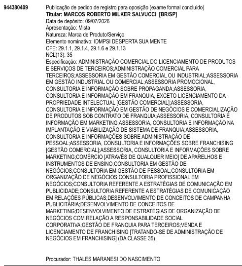 IDMPSI DESPERTA SUA MENTE