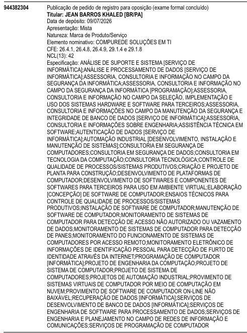 COMPUREDE SOLUÇÕES EM TI