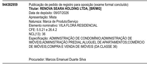 VILA FLORA RESIDENCIAL