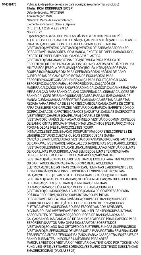 OGro´s Sapiens