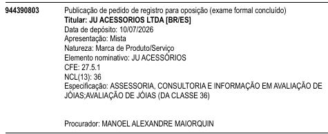 JU ACESSÓRIOS