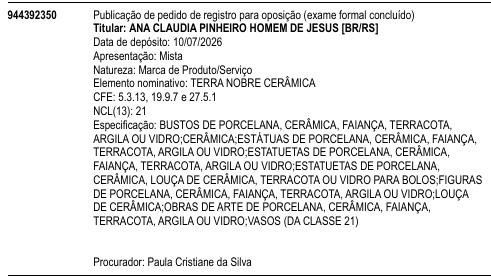 TERRA NOBRE CERÂMICA