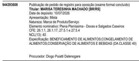 Plena Pleníssima - Doces e Salgados Caseiros
