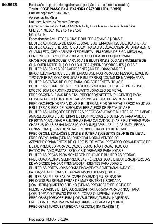 A ALEXANDRINA - by Doce Passo - Joias & Acessórios