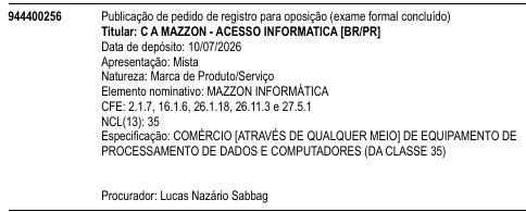 MAZZON INFORMÁTICA