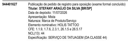 HOLIS TATTOO