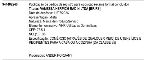 VHR Utilidades Domésticas
