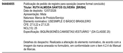 USESIMPLE O BÁSICO BRASILEIRO