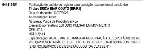 ESTÚDIO PULSAR EM MOVIMENTO