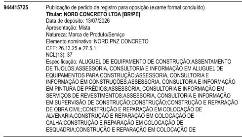 NORD PNZ CONCRETO