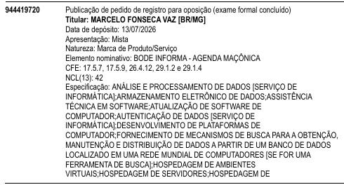 BODE INFORMA - AGENDA MAÇÔNICA