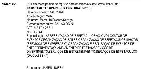 BAILÃO DO NI