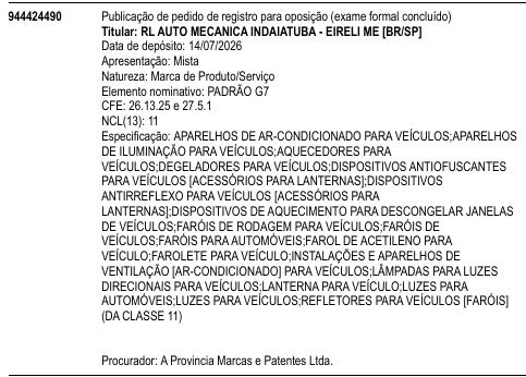 PADRÃO G7