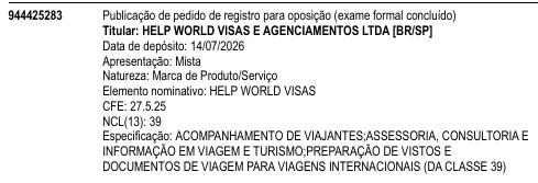 HELP WORLD VISAS