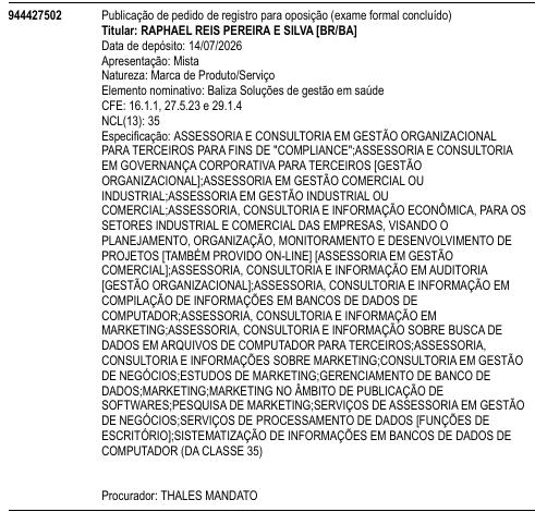 Baliza Soluções de gestão em saúde