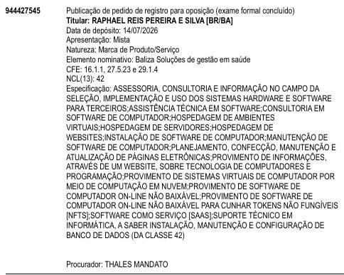 Baliza Soluções de gestão em saúde