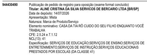CASA DA TIA RÔ CUIDO DO SEU FILHO ENQUANTO VOCÊ TRABALHA