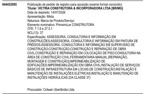 PrimeiroLar CONSTRUTORA