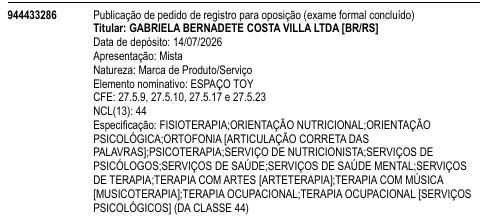 ESPAÇO TOY