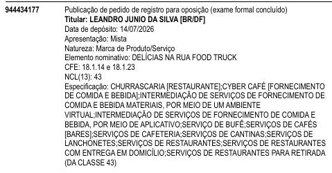 DELÍCIAS NA RUA FOOD TRUCK
