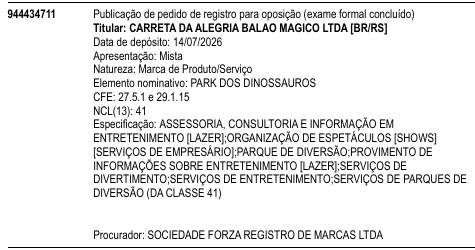 PARK DOS DINOSSAUROS