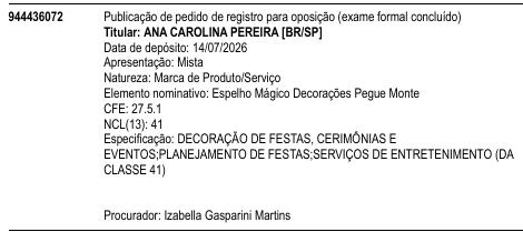 Espelho Mágico Decorações Pegue Monte