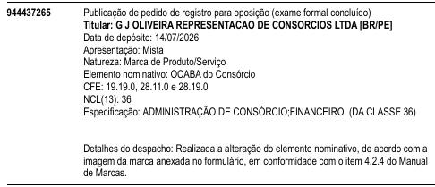 OCABA do Consórcio