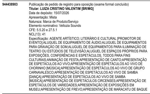 Vellozia Sounds