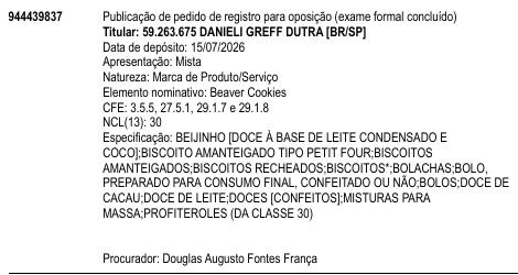 Beaver Cookies