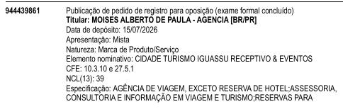 CIDADE TURISMO IGUASSU RECEPTIVO & EVENTOS
