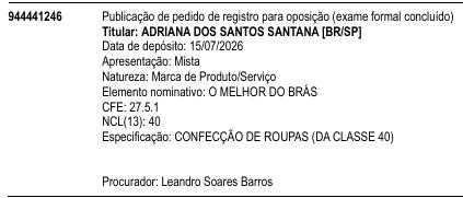 O MELHOR DO BRÁS