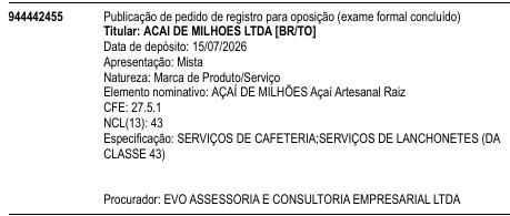 AÇAÍ DE MILHÕES Açaí Artesanal Raiz