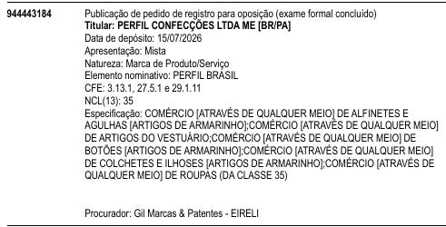 PERFIL BRASIL