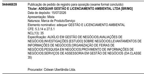 adequar GESTÃO E LICENCIAMENTO AMBIENTAL