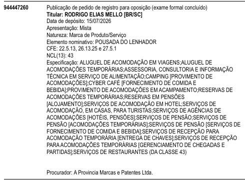 POUSADA DO LENHADOR