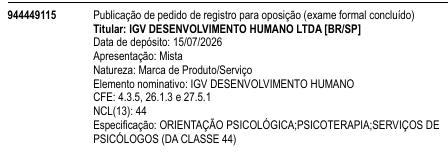 IGV DESENVOLVIMENTO HUMANO