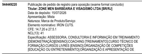 IRON CUTS.