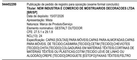 GESTALT OUTDOOR
