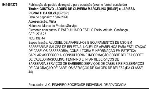 P PATRULHA DO ESTILO Estilo. Atitude. Confiança.