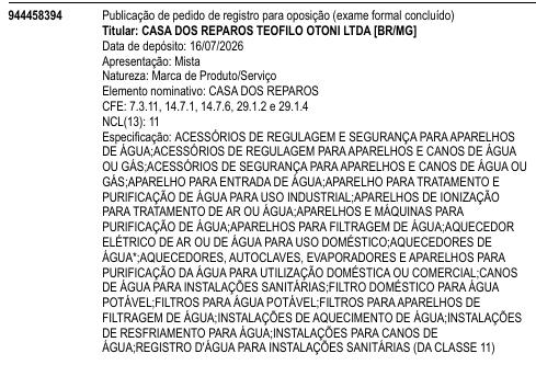 CASA DOS REPAROS